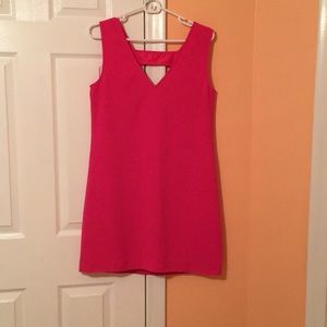 Banana Republic hot pink dress